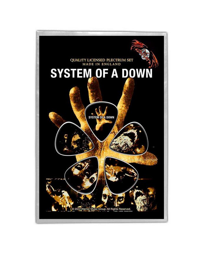 System Of A Down - Pack de púas "Hand" - D2fy · Rocktud - Rocktud