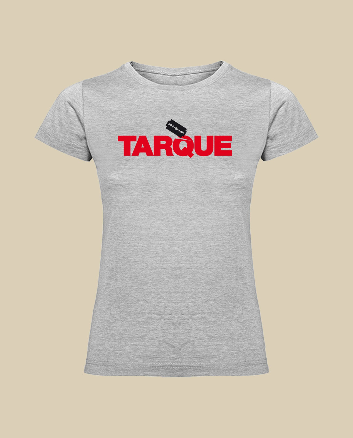 Tarque - Camiseta "Logo" Gris Mujer - D2fy · Rocktud - Tarque