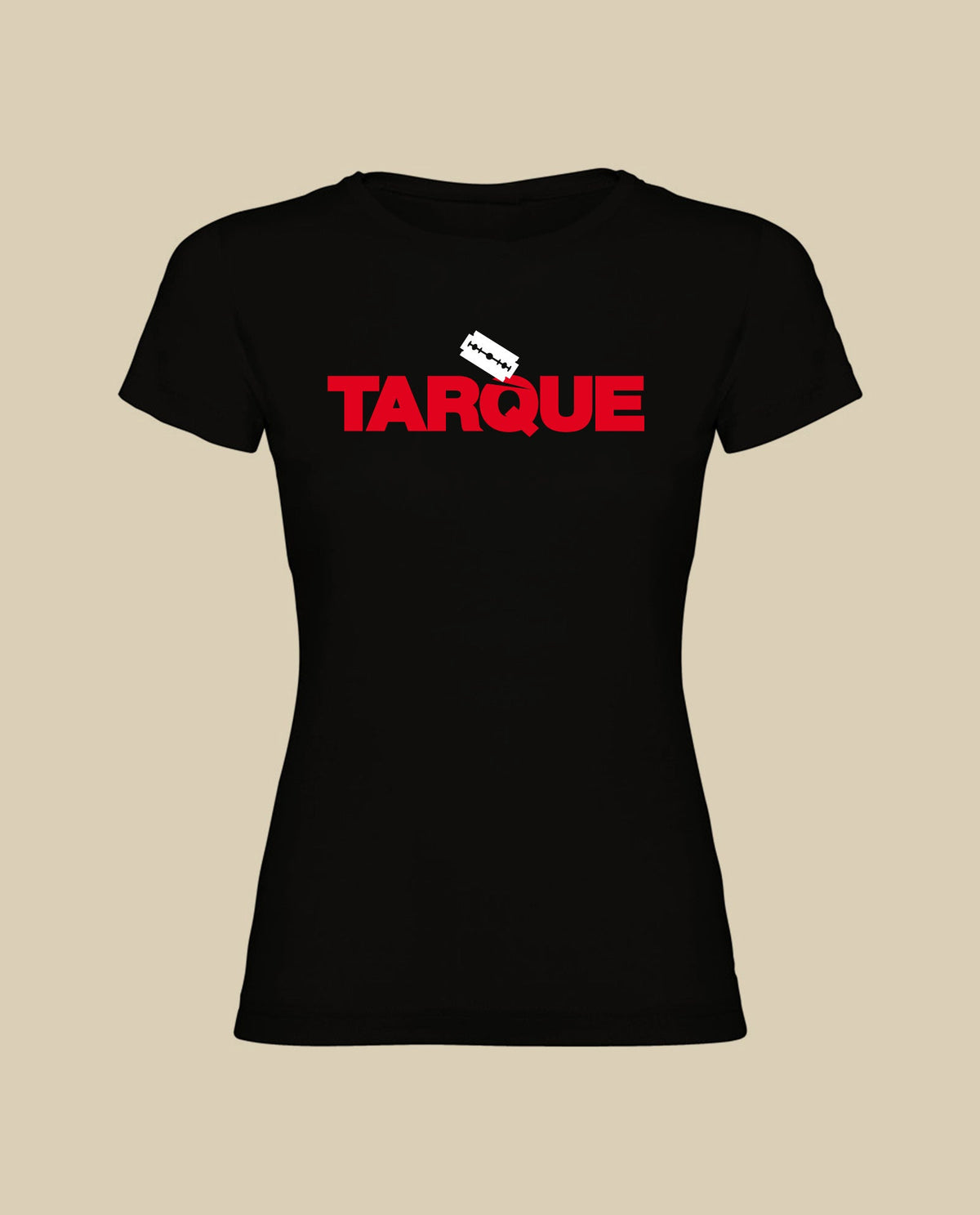 Tarque - Camiseta "Logo" Negra Mujer - D2fy · Rocktud - Tarque