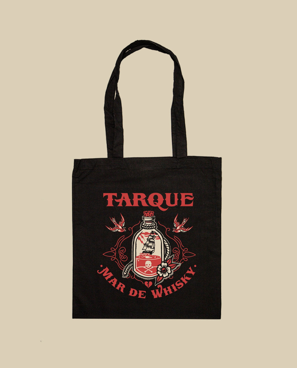 Tarque - Tote bag "Mar de whisky" - D2fy · Rocktud - Tarque