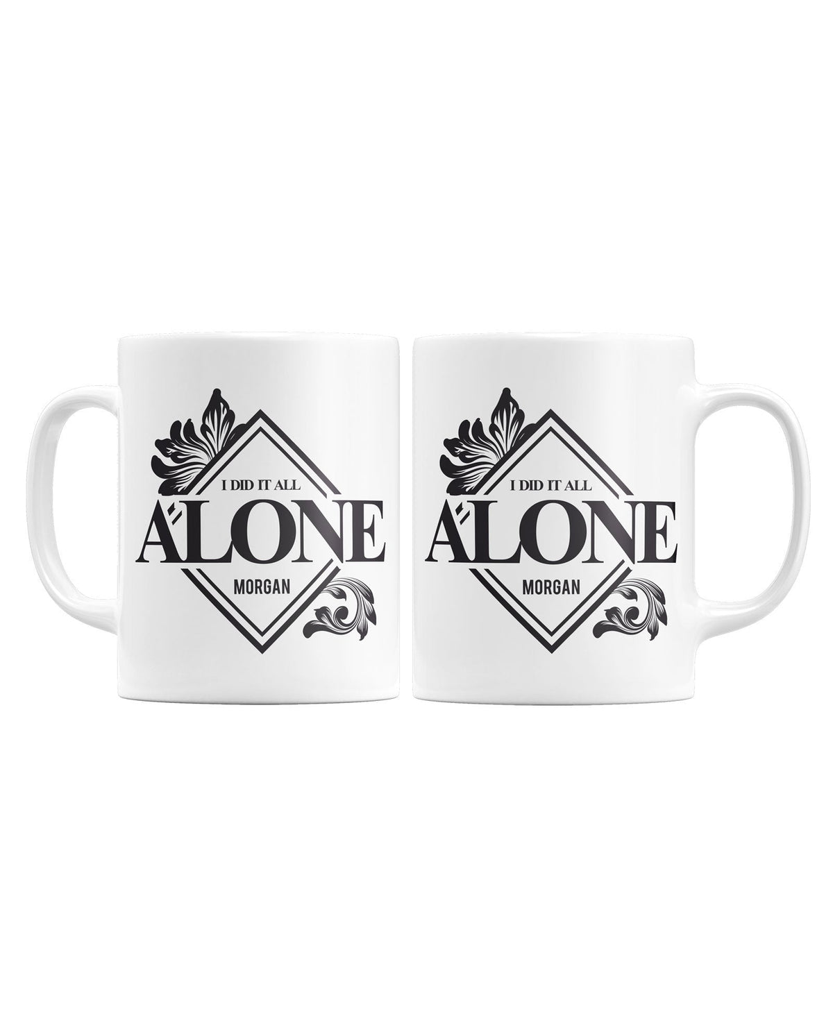 Taza Alone - Rocktud - Morgan