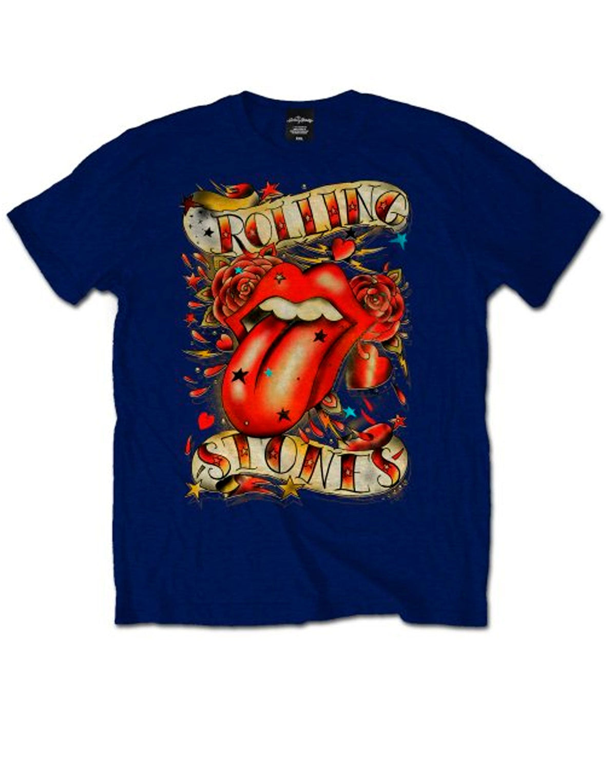The Rolling Stones - Camiseta "Tongue & Stars" Unisex - D2fy · Rocktud - Rocktud