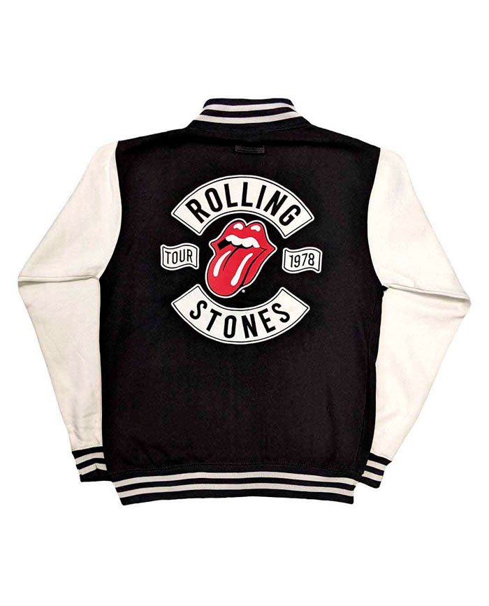 The Rolling Stones - Chaqueta Universitaria "Tour 78" Unisex - D2fy · Rocktud - Rocktud