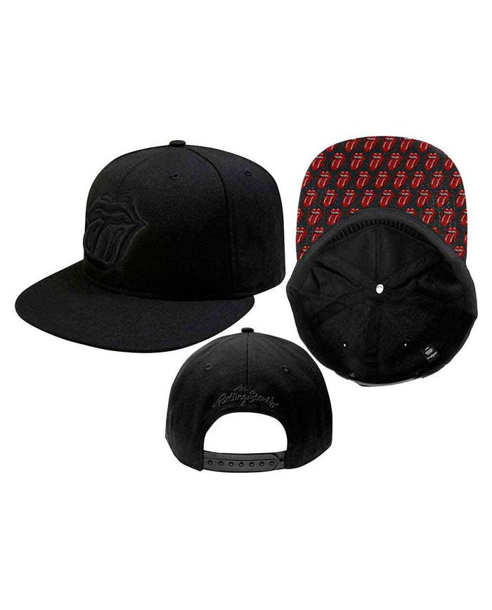 The Rolling Stones - Gorra Plana "Classic Tongue" Bordada - D2fy · Rocktud - Rocktud