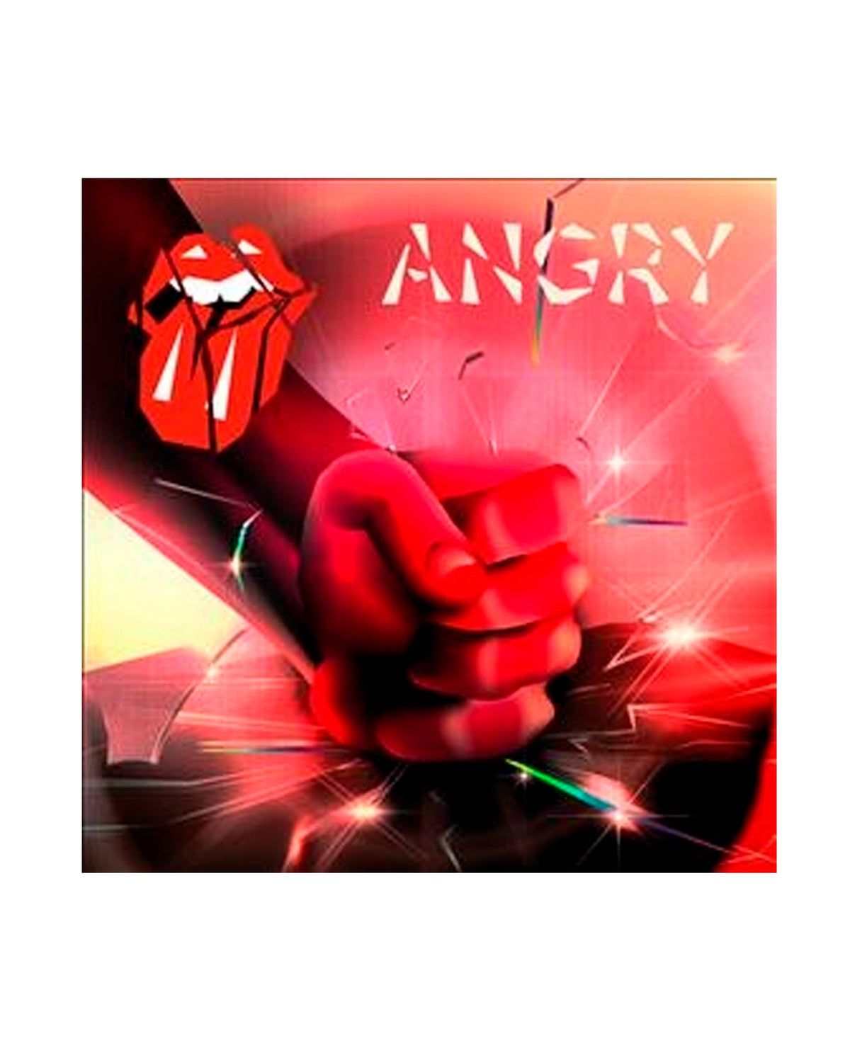 The Rolling Stones - LP Vinilo 10" Single Black "Angry" - D2fy · Rocktud - Rocktud