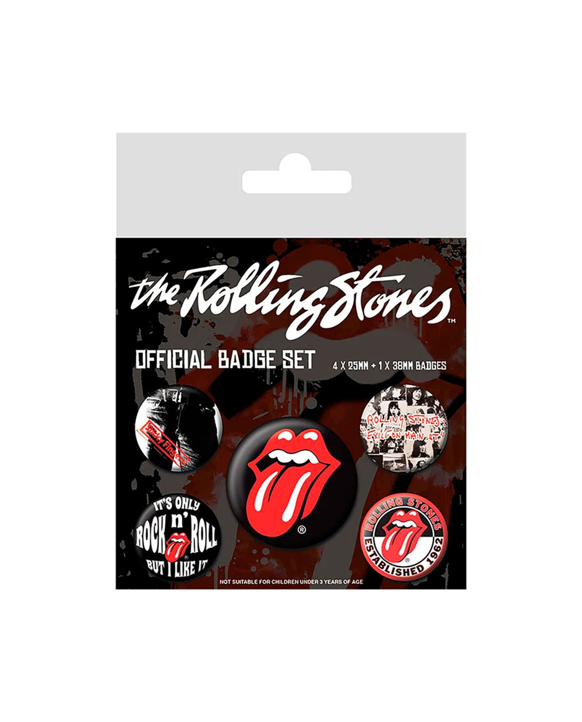 The Rolling Stones - Pack de chapas "Classic" - D2fy · Rocktud - Rocktud