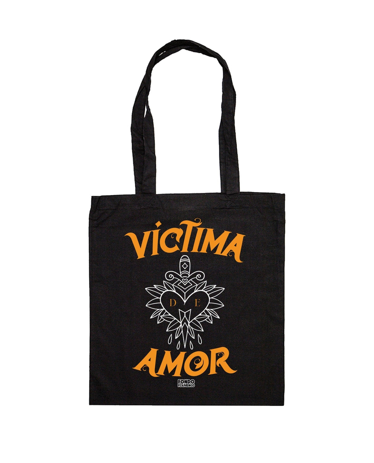 Tote Bag "Víctima Amor" - Fondo Flamenco - Rocktud - Fondo Flamenco