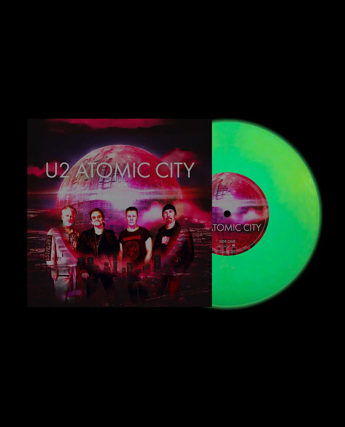 U2 - Vinilo 7" Fotoluminiscente "Atomic City" Edición limitada - D2fy · Rocktud - Rocktud