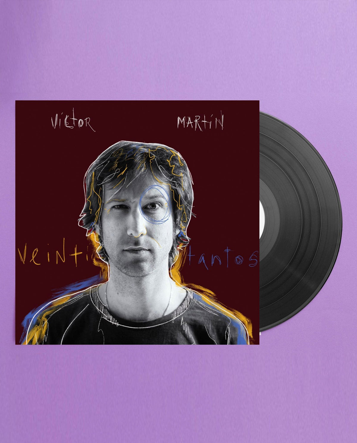 Víctor Martín - LP Vinilo + CD Firmado "Veintitantos" - D2fy · Rocktud - Metales Preciosos