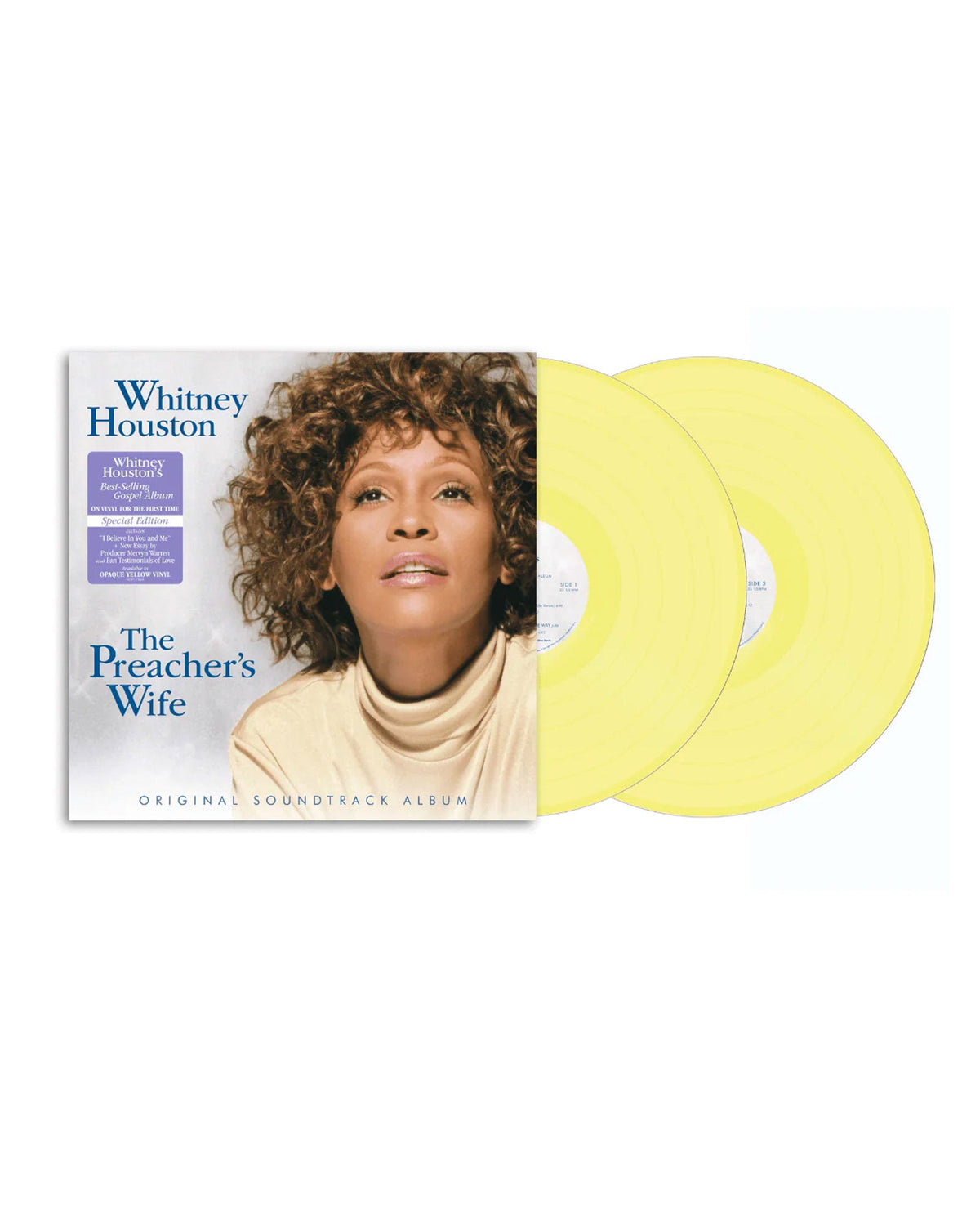 Whitney Houston - 2LP Vinilo Blanco Opaco "BSO The Preacher's Wife" - D2fy · Rocktud - D2fy